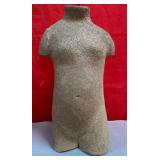 11 - NUDE TORSO SCULPTURE 16.5"T (G56)