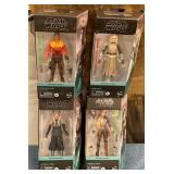 N - LOT OF 4 STAR WARS ACTION FIGURES (M35)