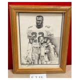11 - LTD ED BURITA  ARTWORK FRAMED 12X10" F215)