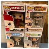 N - LOT OF 4 POP! COLLECTIBLE FIGURES (M18)
