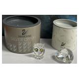 N - LOT OF 2 SWAROVSKI CRYSTAL FIGURINES (H96)