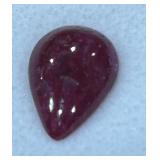 6.82CT CABOCHON RUBY GEMSTONE