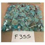 394 - BAG OF TURQUOISE BEADS (F355)