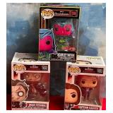 N - LOT OF 3 POP! COLLECTIBLE FIGURES (H57)