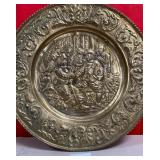 11 - VINTAGE WALL DECOR PLATE 23"DIA (F216)