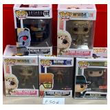 N - LOT OF 5 POP! COLLECTIBLE FIGURES (F506)