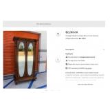 11 - WARDROBE ARMOIRE W/ MIRRORED DOORS