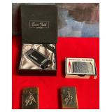 N - LOT OF 4 COLLECTIBLE LIGHTERS (H60)