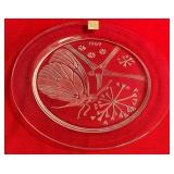 N - LALIQUE COLLECTIBLE PLATE (H115)