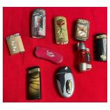 N - LOT OF COLLECTIBLE LIGHTERS (H52)