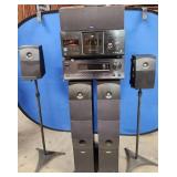 11 - MIXED STEREO COMPONENTS W/ SPEAKERS