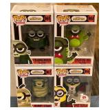 N - LOT OF 4 POP! COLLECTIBLE FIGURES (M14)