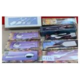 11 - MIXED LOT OF SERVING UTENSILS (F135)