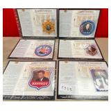 N - LOT OF 6 US PRESIDENTS FACT CARDS (F5133)