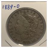S - 1889-O MORGAN SILVER DOLLAR (J5)