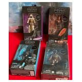 N - LOT OF 4 STAR WARS ACTION FIGURES (H46)
