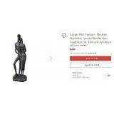 11 - AUSTIN PRODS YOUNG LOVERS SCULPTURE 25.5"T