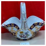 11 - CHINESE PORCELAIN BASKET 13X16" (F17)