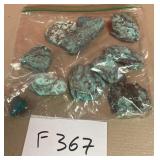 394 - LOT OF TURQUOISE STONES (F367)