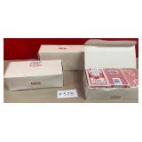 N - 3 CASES OF PLAYING CARD PACKS (F528)