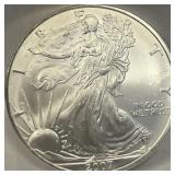 S - 2007 AMERICAN EAGLE SILVER DOLLAR 1oz (A)