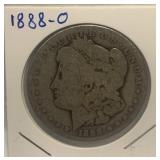 S - 1888-O MORGAN SILVER DOLLAR (J13)