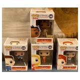 N - LOT OF 4 POP! COLLECTIBLE FIGURES (M8)