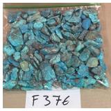 394 - BAG OF TURQUOISE BEADS (F376)