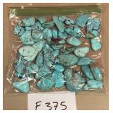394 - BAG OF TURQUOISE BEADS (F275)