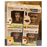 N - LOT OF 4 POP! COLLECTIBLE FIGURES (M13)