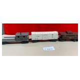 12 - LOT OF 3 MODEL TRAIN CARS (F480)