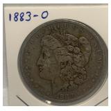S - 1883-O MORGAN SILVER DOLLAR (J17)