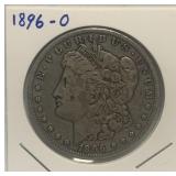 S - 1896-O MORGAN SILVER DOLLAR (Z2)
