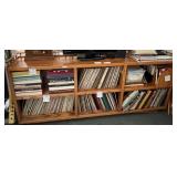 L - WOODEN BOOKCASE (NO CONTENTS) 34X84" (RC19)