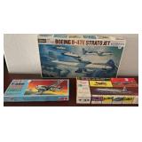 L - LOT OF 3 AIRCRAFT MODEL KITS (C226)
