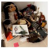 L - NATIVE AMERICAN DOLL & COLLECTIBLES (C92)