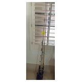 L - LOT OF FISHING POLES (C190)