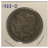 S - 1888-O MORGAN SILVER DOLLAR (Z17)