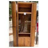 L - OAK ENTERTAINMENT CABINET (GY32)