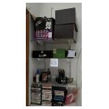 L - BOXES, CASES, OFFICE SUPPLIES, CASSETTES, MORE