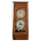 L - ANTIQUE WALL CLOCK (R3)