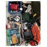 L - CAMPING STOVE, EXTENSION CORD, WORK LIGHT, MOR