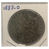 S - 1883-O MORGAN SILVER DOLLAR (Z18)