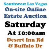 WELCOME TO OUR SAT. @10am ONLINE PUBLIC AUCTION