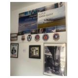 L - MIXED MILITARY COLLECTIBLES WALL DECOR (RC11)