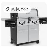 M - MASTER FORGE PROPANE GRILL (F12)