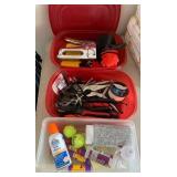 M - MIXED LOT OF HAND TOOLS & CRAFT SUPPLIES (G59)