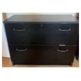 M - 2-DRAWER HORIZONTAL FILE CABINET (H17)