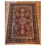K - FRINGED AREA RUG 77X50" (K5)