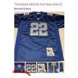 K - BARRY SANDERS #20 THROWBACK JERSEY (R50)